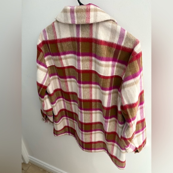 NWT- Joe’s JEANS- Firnanda Plaid Shirt Jacket - Picture 7 of 11